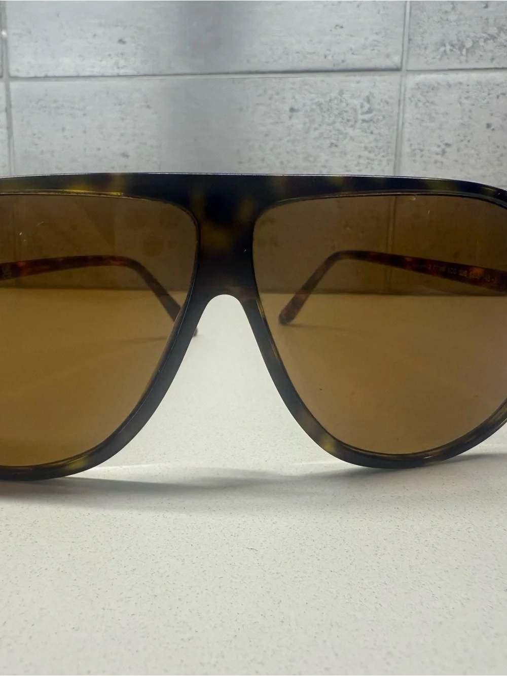 Tom Ford Spencer Tortoiseshell Frame Sunglasses with Brown Lenses
